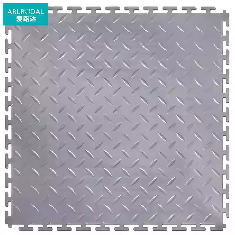 爱路达PVC拼装防滑地垫加厚6mm 500*500*6mm/块高清大图