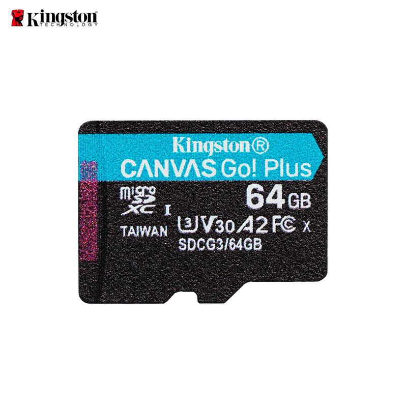 金士顿(Kingston)64GB U3 V30 A2 4K switch内存卡 TF(Micro SD)存储卡坚固耐用