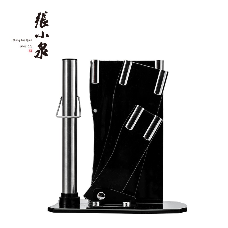 张小泉 银睿系列刀具六件套 D40500100 厨房套刀切片刀切菜刀斩骨刀多用高清大图