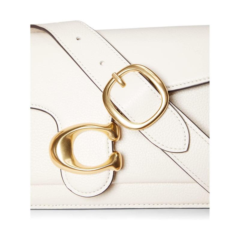 蔻驰coach女包polishedpebbleleathertabby单肩包26时尚百搭