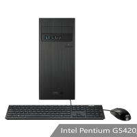 华硕(ASUS)台式电脑主机 碉堡T20(G5420 4G 1T WIFI WIN10)