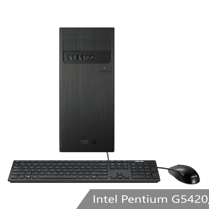 华硕(ASUS)台式电脑主机 碉堡T20(G5420 4G 1T WIFI WIN10)