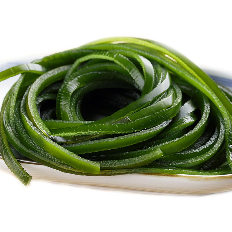 山东荣成盐渍海带丝5斤装新鲜半干货细薄长丝昆布丝海产海藻特产