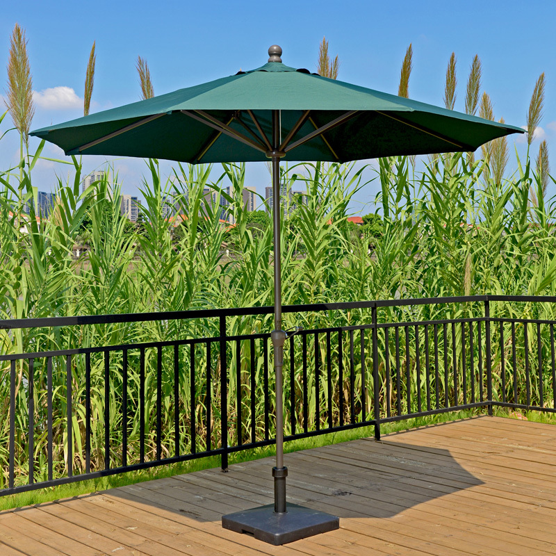 中柱伞户外遮阳伞酒吧街大太阳伞阳台花园折叠休闲庭院桌椅中间伞