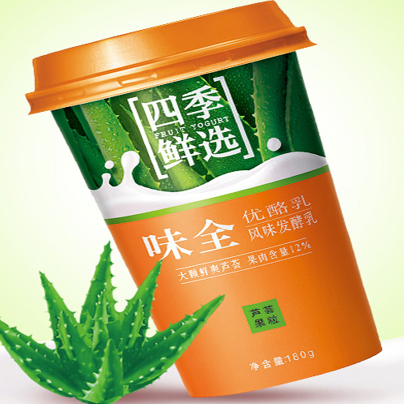 味全优酪乳(芦荟口味)180g