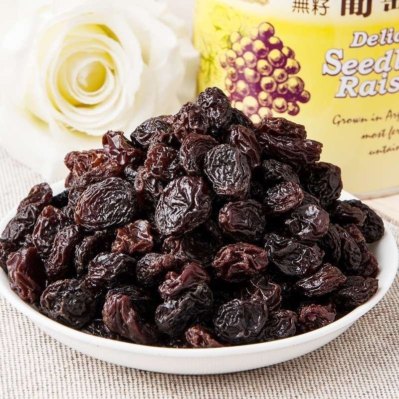 即品大粒无籽葡萄干425g/罐台湾地区烘焙原料零食