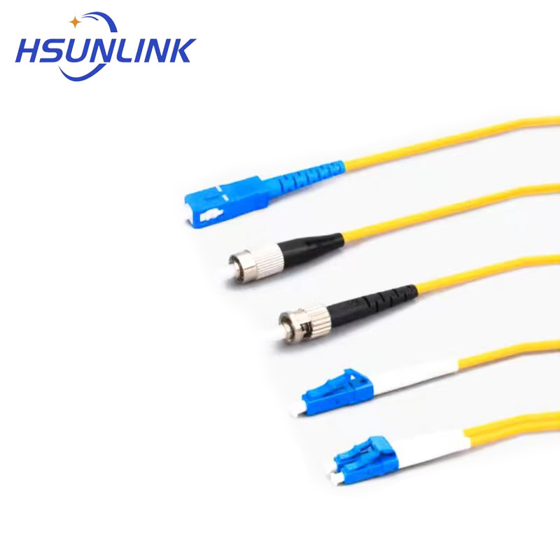 HSUNLINK光纤跳线 HS FC/SC-S5(UPC) 单模单芯5米/条高清大图