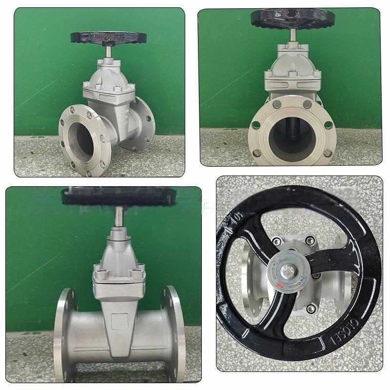 俊伟达不锈钢闸阀弹性座封中压自来水闸阀钢制阀门DN80阀门图片