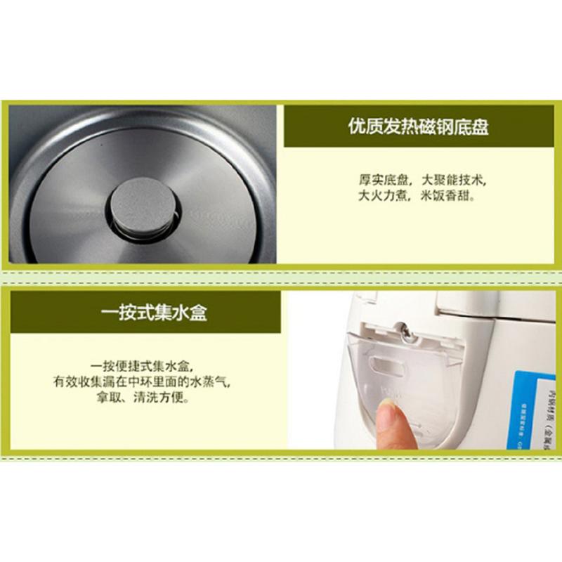 美的(Midea)电饭煲电饭锅1.6L迷你电饭煲可拆洗内盖黑晶不粘内胆家用电饭煲MB-YN161 N