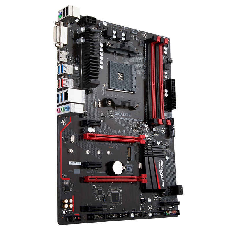 技嘉(GIGABYTE) AB350-Gaming 台式机游戏主板 (AMD平台/AM4)