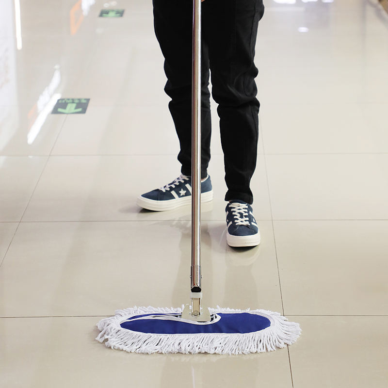 科力邦 KB1150 平板拖把替换布套 110cm(单位:个)蓝色高清大图
