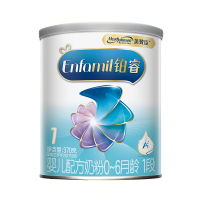 [官方正品]荷兰进口美赞臣(Enfamil)铂睿A2系列婴儿配方奶粉1段370g1罐装0-6个月龄 新生儿宝宝配方牛奶粉