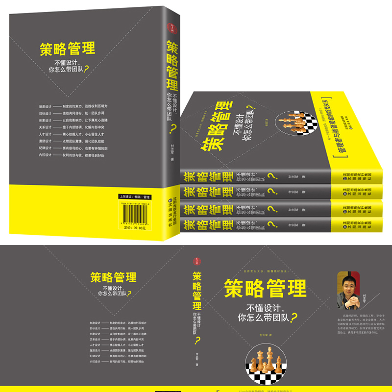 [正版]策略管理(不懂设计你怎么带团队) 管理方面的书籍 人力资源管理财务管理聪明的企业管理项目管理卓有成效的管理者物业高清大图