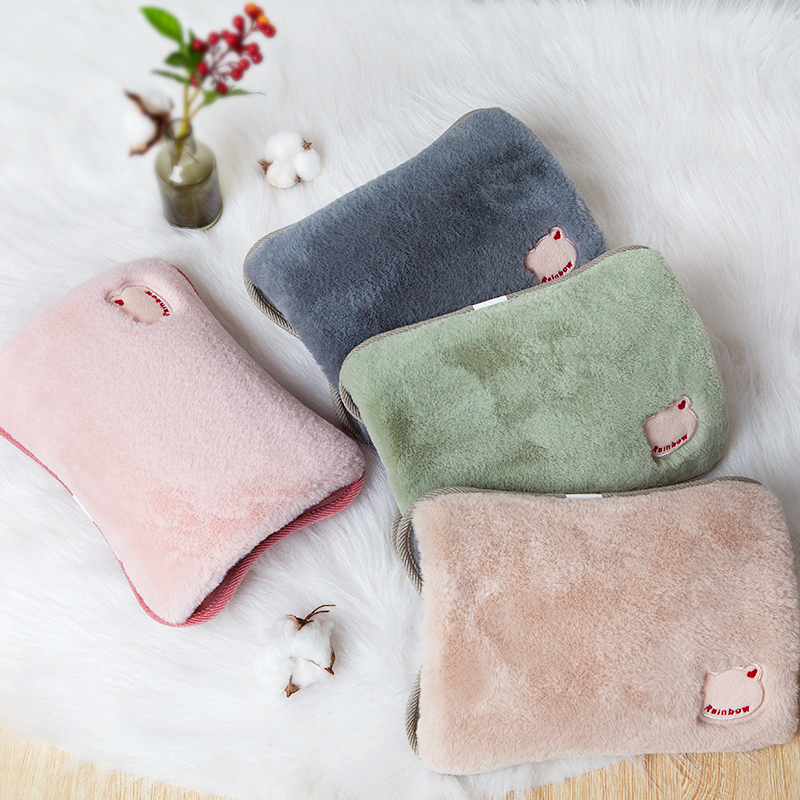 彩虹(rainbow)电热暖手宝插电式暖水袋充电式热水袋安全防爆暖肚暖脚