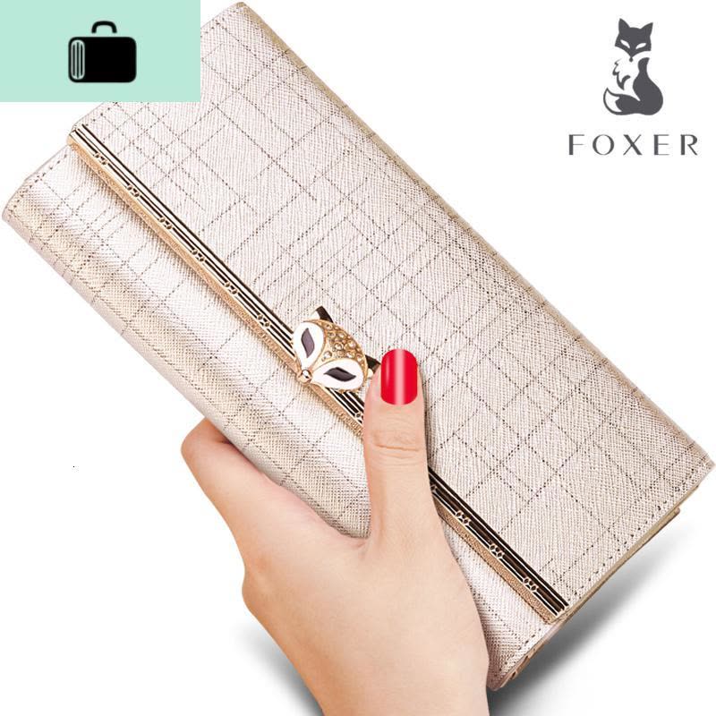 2020时尚新款女士钱包女长款拉链钱夹韩版大容量牛皮手拿包NEW LAKE图片