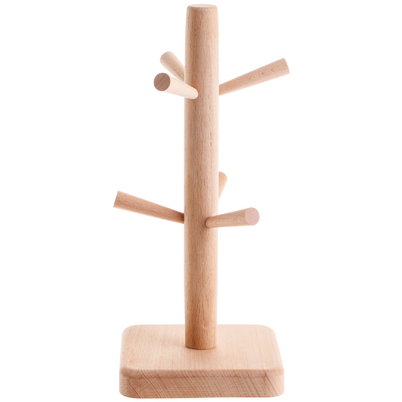 木质杯架子收纳置物架水杯架挂架家用茶杯架倒挂沥水玻璃茶杯子架