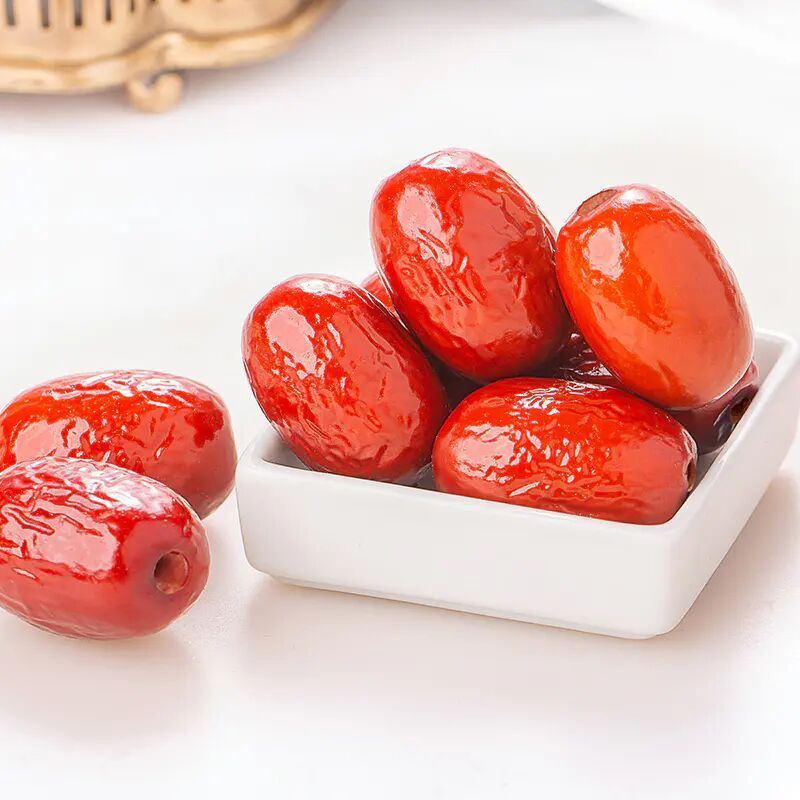 好想你锁鲜去核红枣100g*5袋装新疆高端二级无核枣灰枣免洗即食