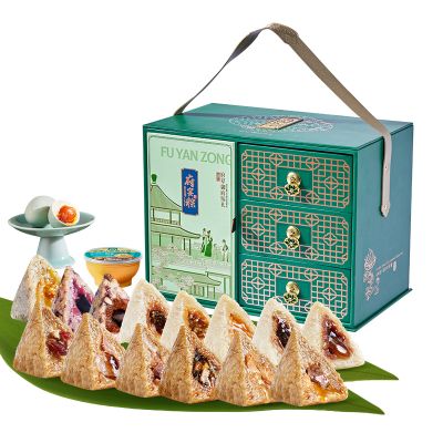 鲜品屋-2.7kg府宴•御府臻礼端午粽子鸭蛋礼盒臻味端午鲜品屋