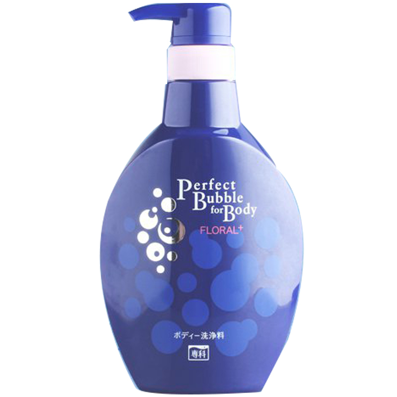 资生堂(Shiseido)旗下 SENKA 珊珂 樱日和蓝瓶沐浴露 500ml 滋润肌肤 各种肤质 成人