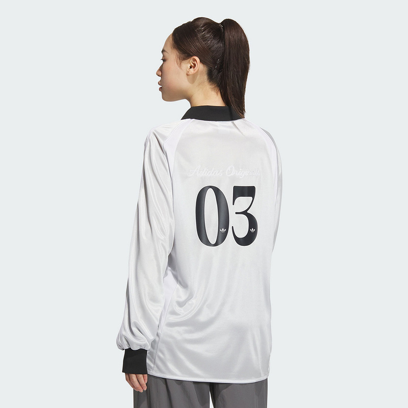 Adidas/阿迪达斯三叶草女士时尚休闲长袖POLO衫JD1129