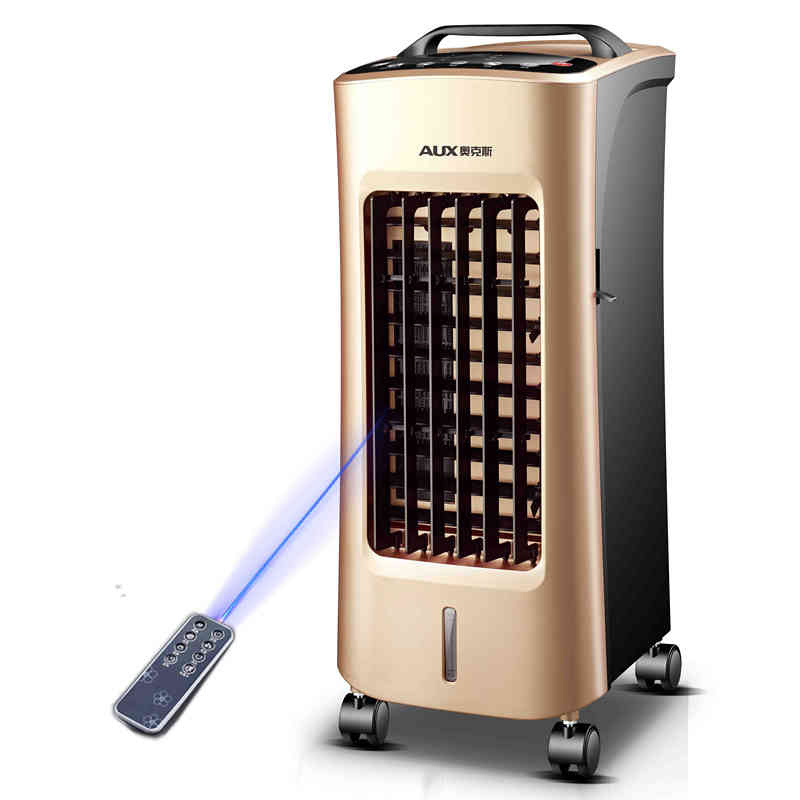 奥克斯空调扇冷暖两用制冷器家用小型空调水冷风机冷气机冷风扇 黑