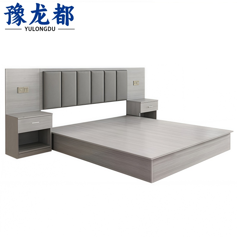 豫龙都双人床1.8m张高清大图