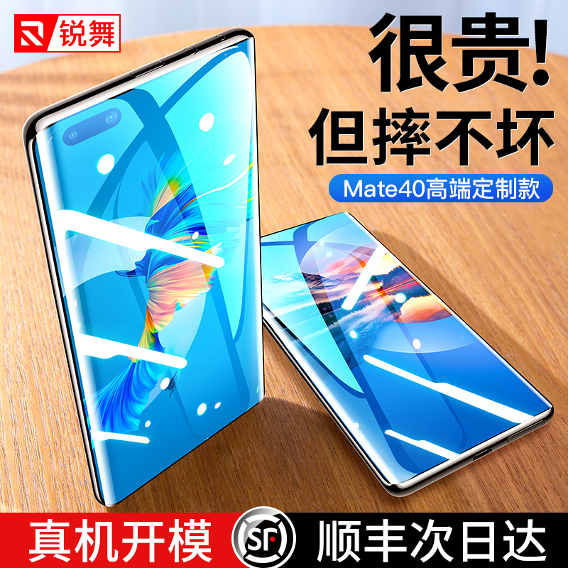 锐舞全屏手机保护膜(曲面无边)高清华为Mate40黑色RVGP61Mate40BK1A