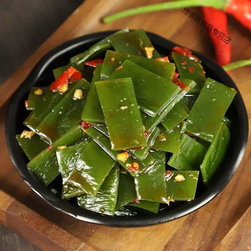 香辣海带片海带丝麻辣即食散装海鲜小吃海带零食休闲下饭菜图片
