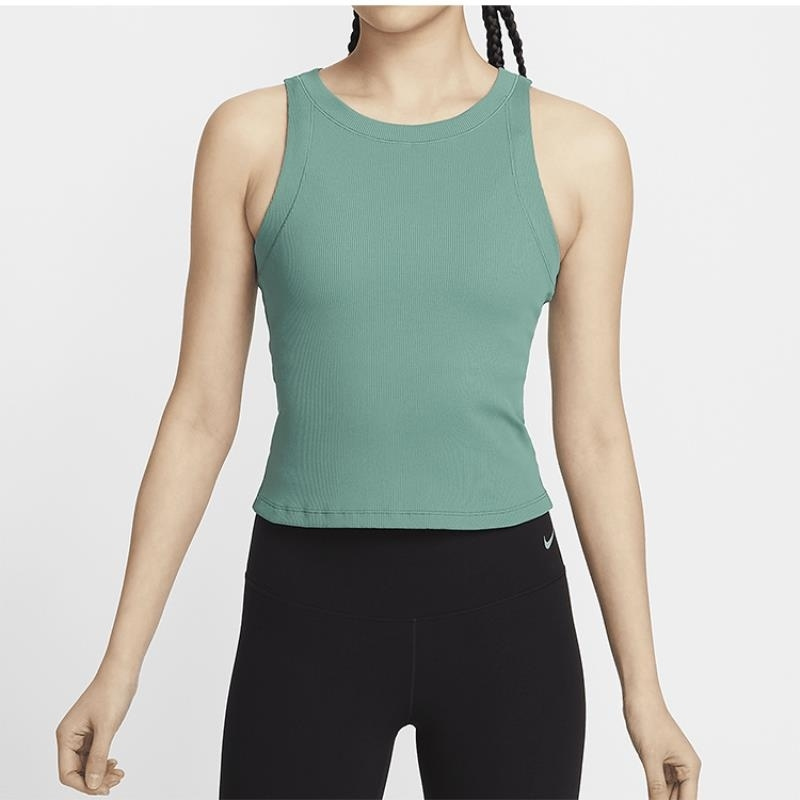 NIKE耐克背心训练健身运动休闲透气针织圆领女装FN3537-361 D