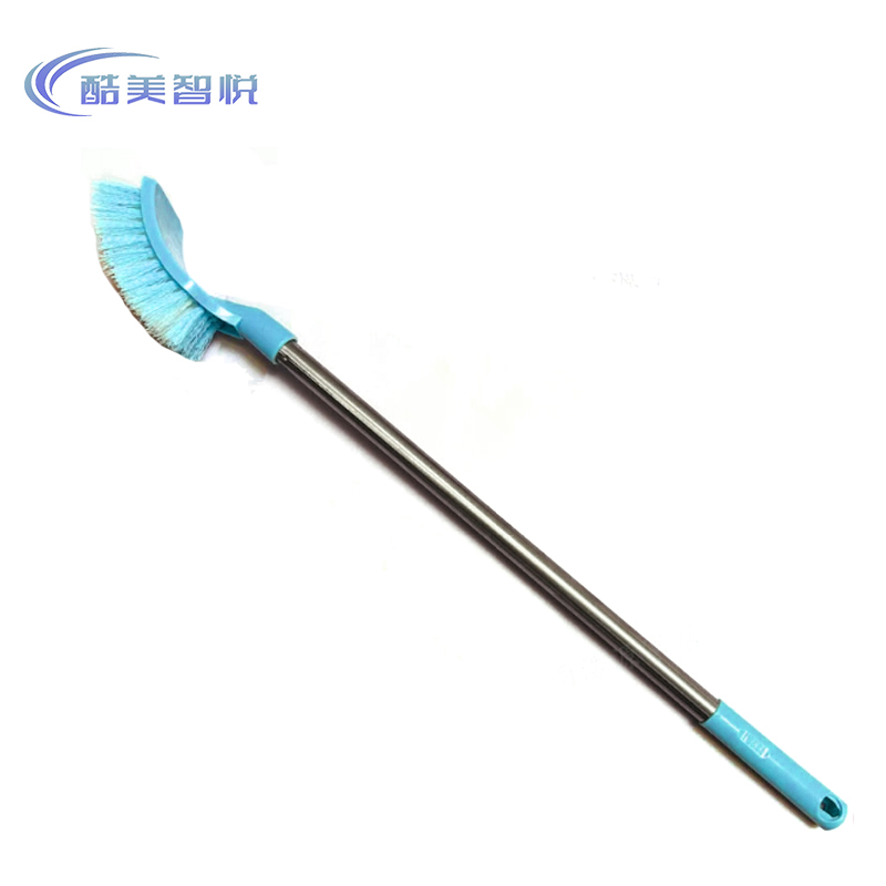 酷美智悦 不锈钢杆方头马桶刷 KM-ST216 把高清大图