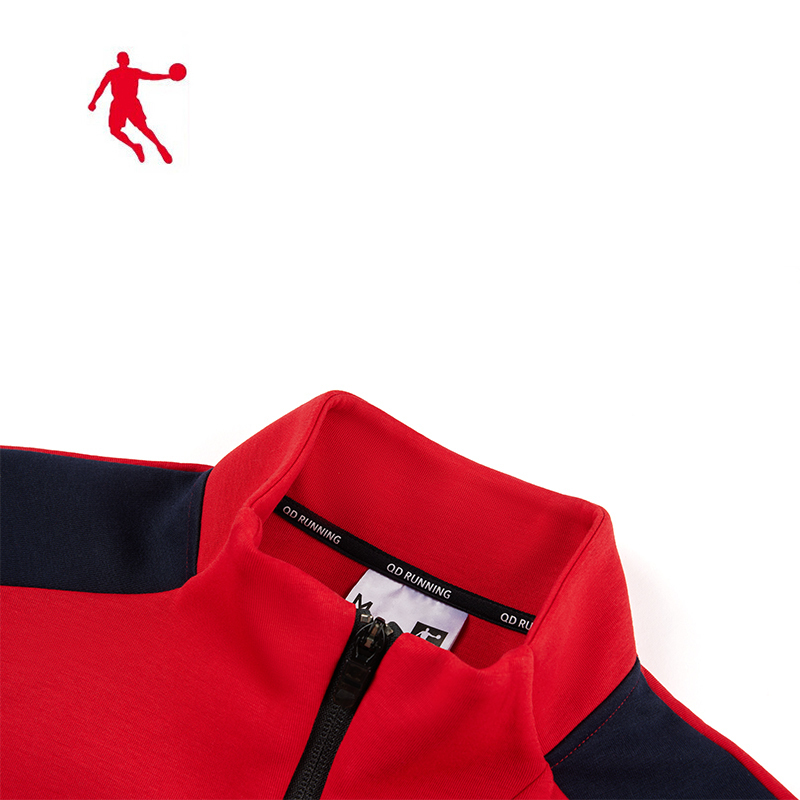 乔丹夹克风衣梭织风衣男上衣kwd43213271男款件番茄红l