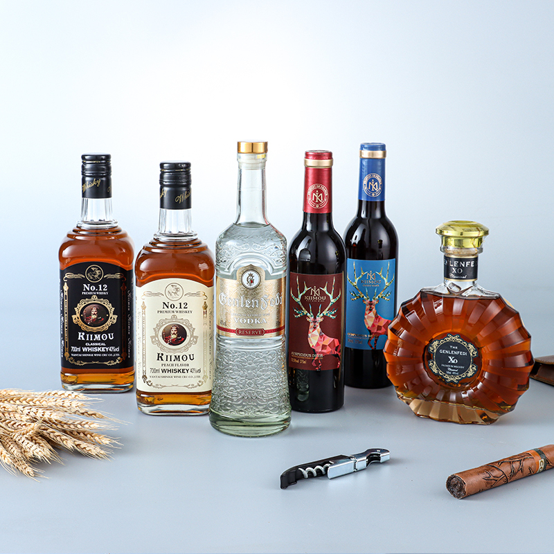 进口红酒13.5%vol干红葡萄酒8%vol甜红葡萄酒威士忌伏特加XO大礼盒送海马刀