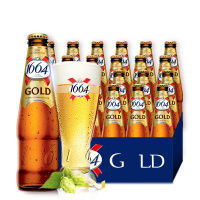 法国原装进口1664金啤GOLO啤酒克伦堡凯旋250ml*24瓶整箱装