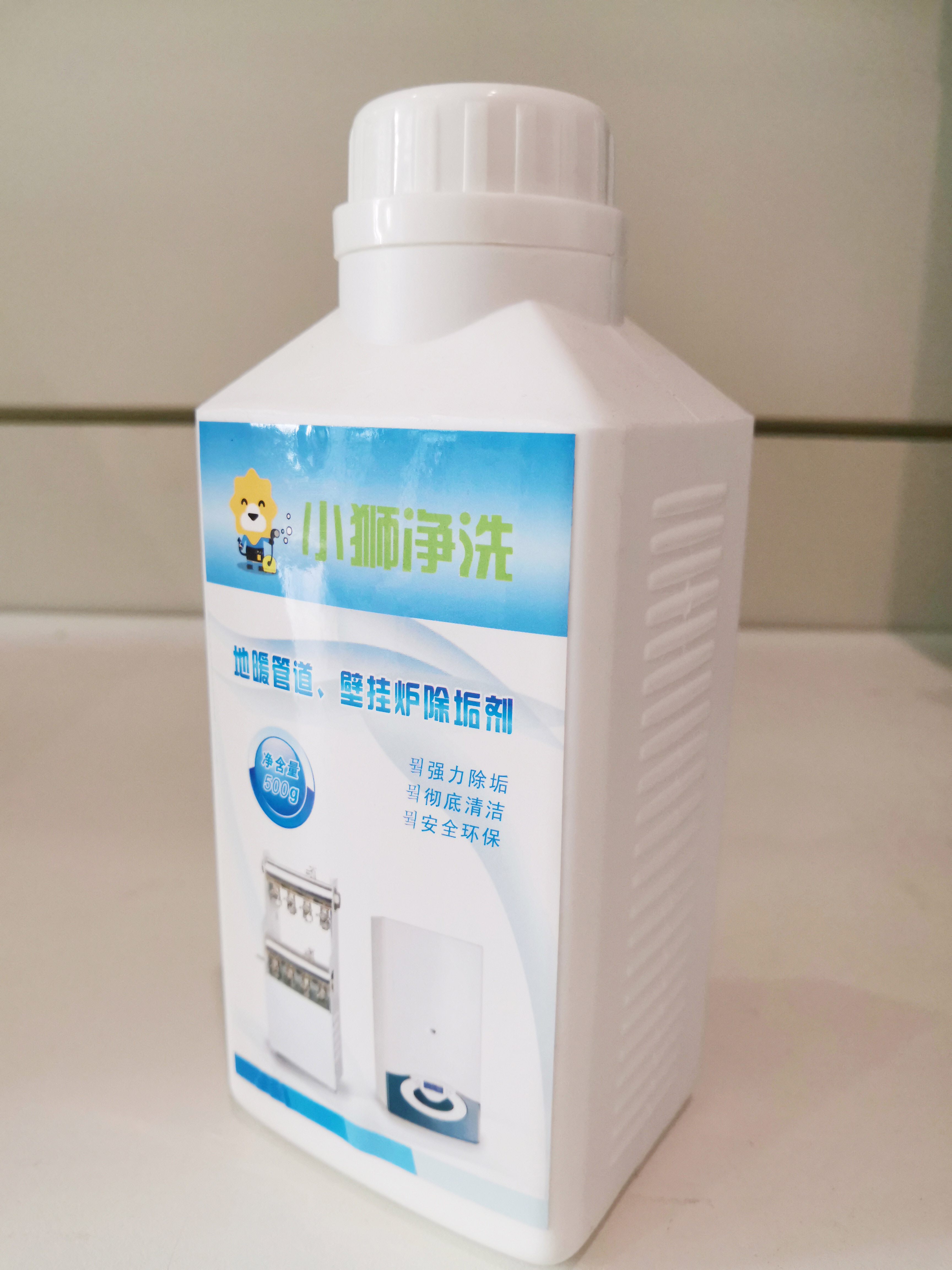 帮客材配[清洗专用]苏宁帮客地暖管道、壁挂炉除垢剂 500g/瓶 16瓶/箱 288元/箱 免邮高清大图
