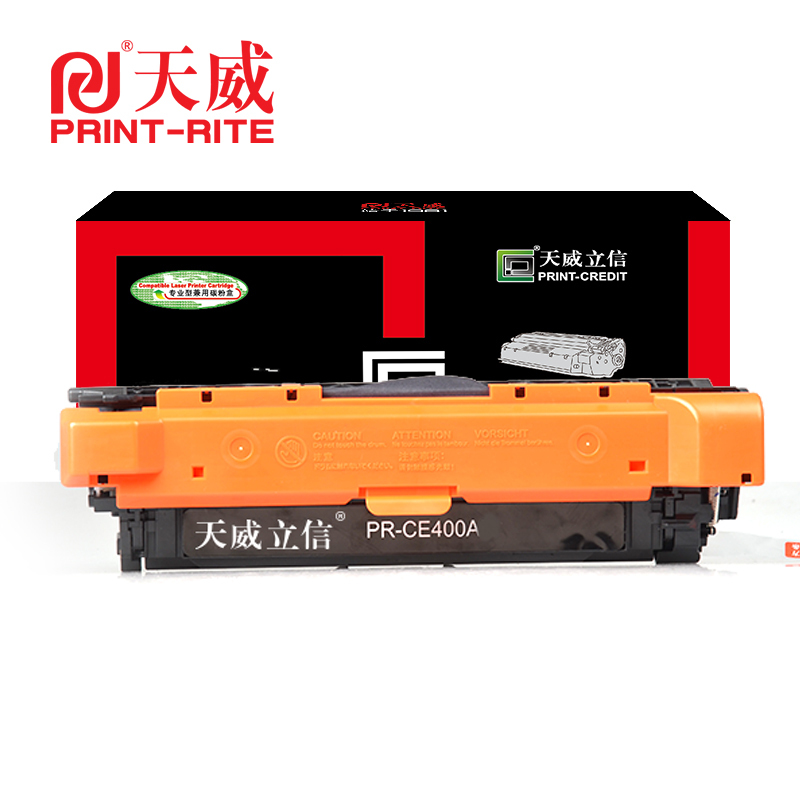 天威适用于HP-4005(CB400A-CB403A) 天威立信黑硒鼓带芯片(立信黑包装)