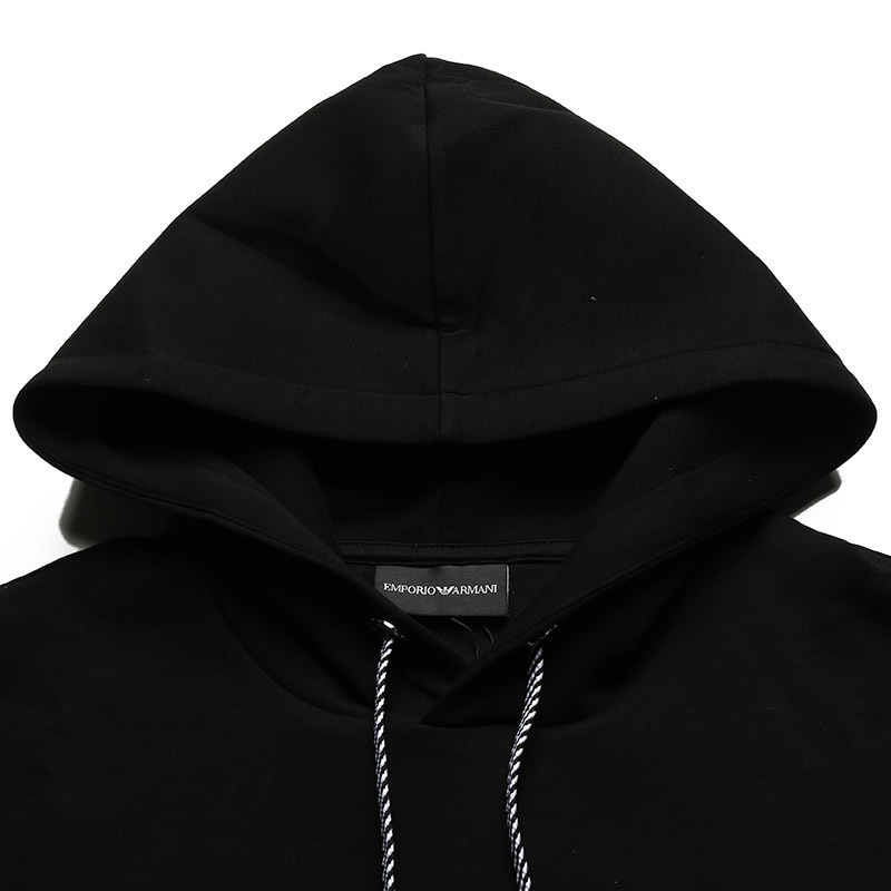 阿玛尼emporioarmani男士棉质连帽短袖卫衣运动衫6k1m631jhsz