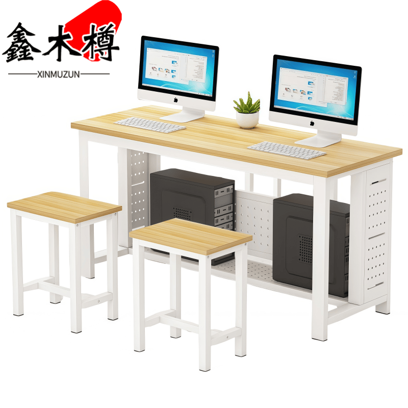 鑫木樽电脑桌椅120*50*74cm套高清大图