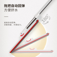 好媳妇 2024新款免手洗大拖把家用平板一拖地拖布净懒人吸水两用墩布神器