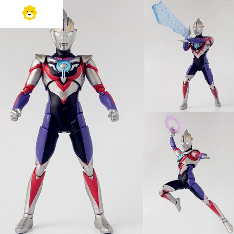 男孩玩具关节超可动人偶手办模型摆件 发光版欧布重光形态]送支架动漫