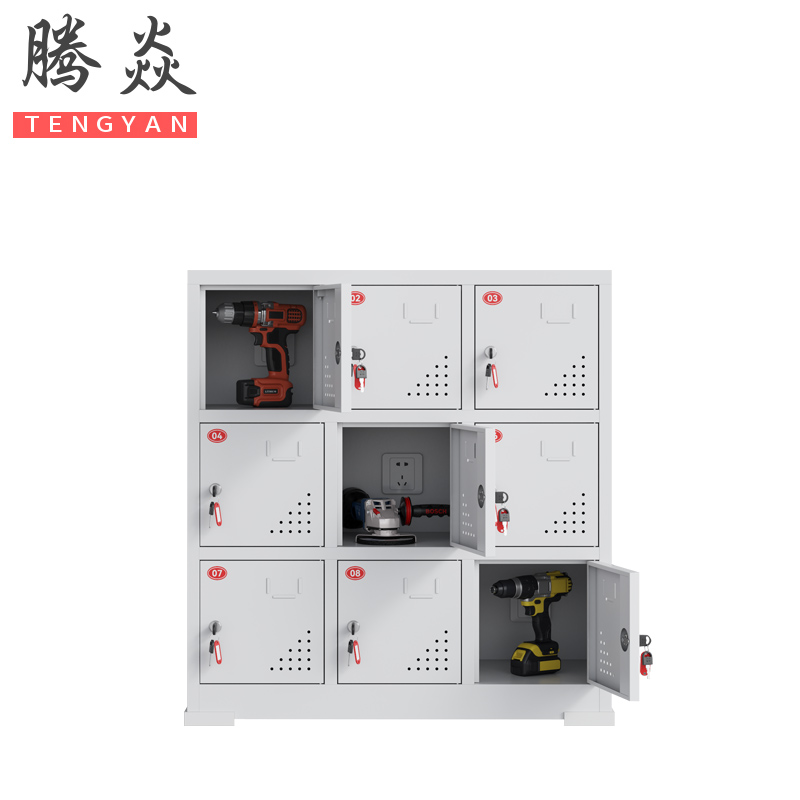 腾焱工具充电柜9门台高清大图