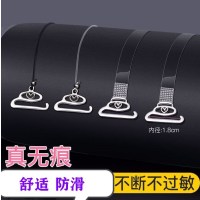 透明肩带女无痕夏季肩可一字文胸细带子配件隐形外露防滑不勒内衣