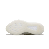 阿迪达斯adidas YEEZY BOOST 350 V2纯白椰子男女通用款防滑耐磨橡胶底限量休闲跑步鞋 CP9366