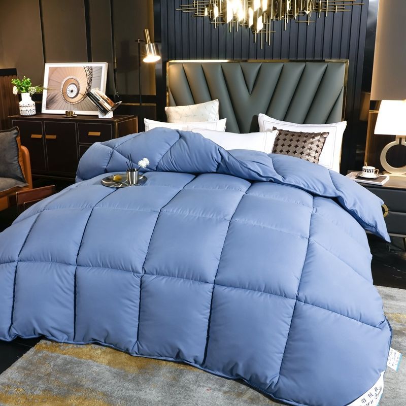 羽绒被95白鹅绒被子冬被加厚双人春秋被酒店被芯
