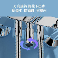 九牧（JOMOO）方形淋浴花洒套装 36484-526/1B2-1（不含安装）