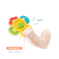 澳贝(AUBY)婴儿摇铃牙胶宝宝新生儿玩具0-6-12个月0-1岁放心煮摇铃5pcs礼盒