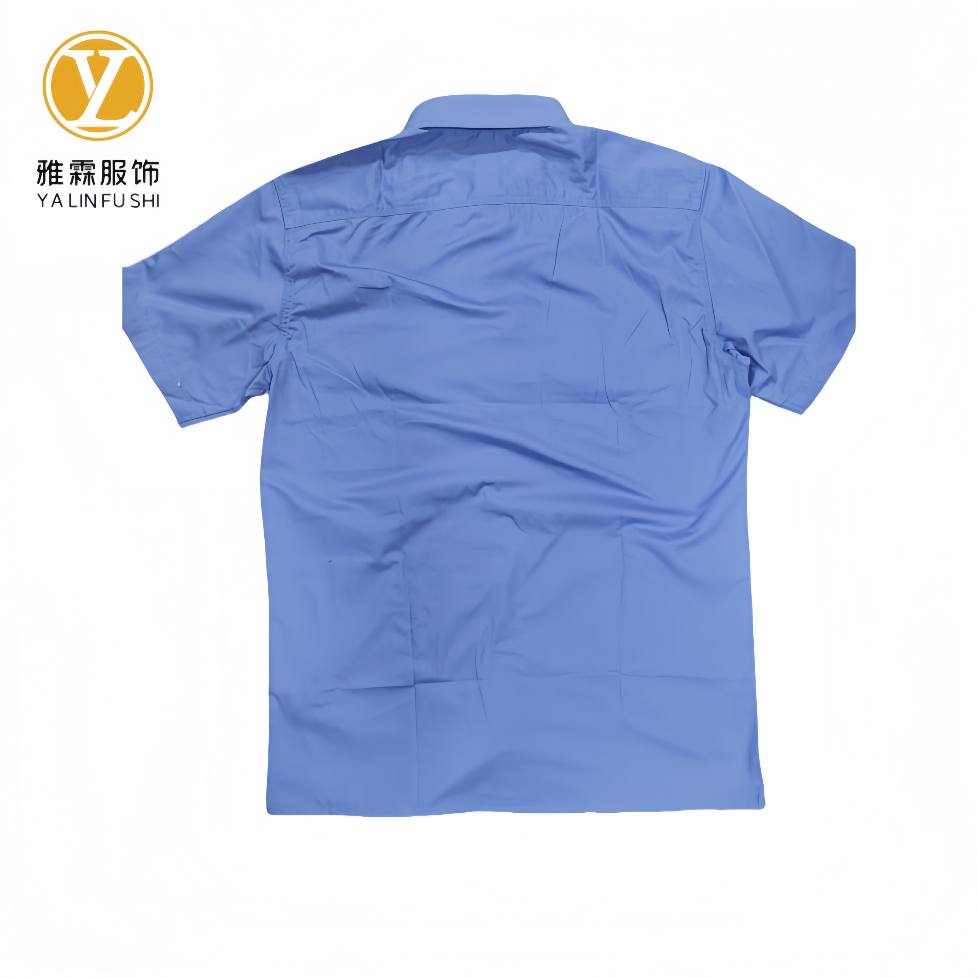 雅霖服 高质棉短袖保安衬衫YLF-24MY66 件高清大图
