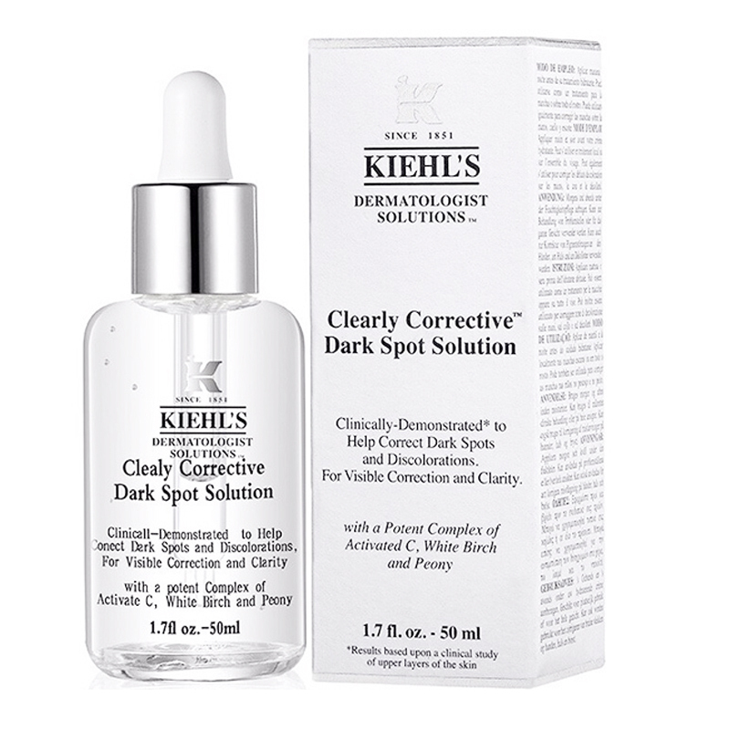 [自营]科颜氏 (Kiehl’s)新集焕白均衡亮肤淡斑精华液15ml 安白瓶玻色因淡化面部痘印提亮肤色保湿 中小样