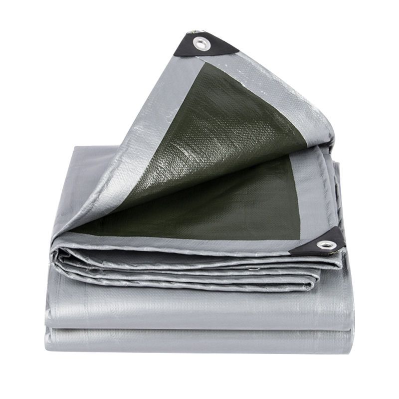 加厚防水防晒蓬布防雨布油布帆布蓬布刀刮布车棚布军绿银612