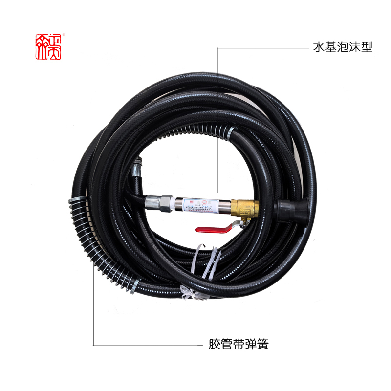 正天齐推车式水基灭火器11米喷管 11m高清大图