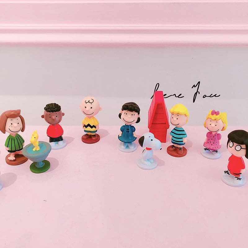 美帮汇日系12件查理人创意房间卧室摆件摆拍道具装饰图片